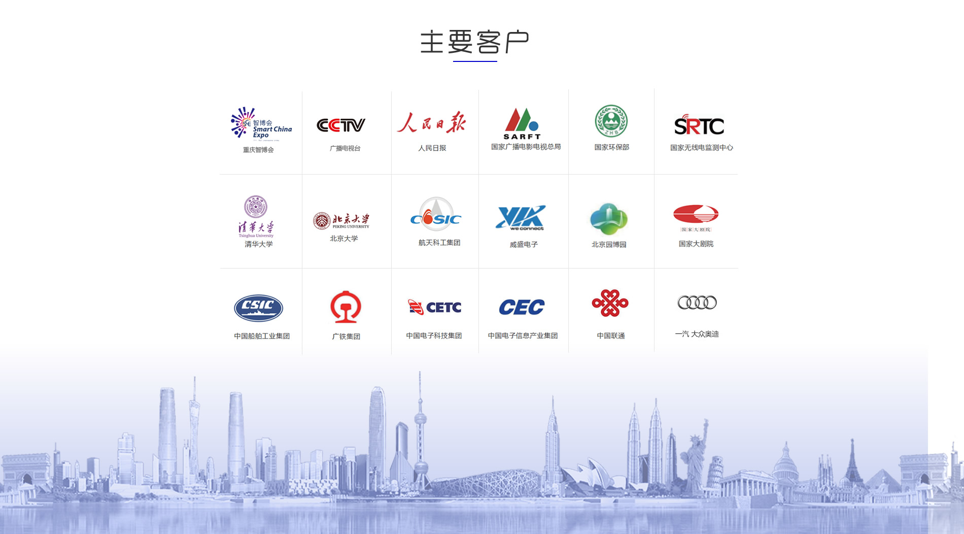 仁光科技主要客户